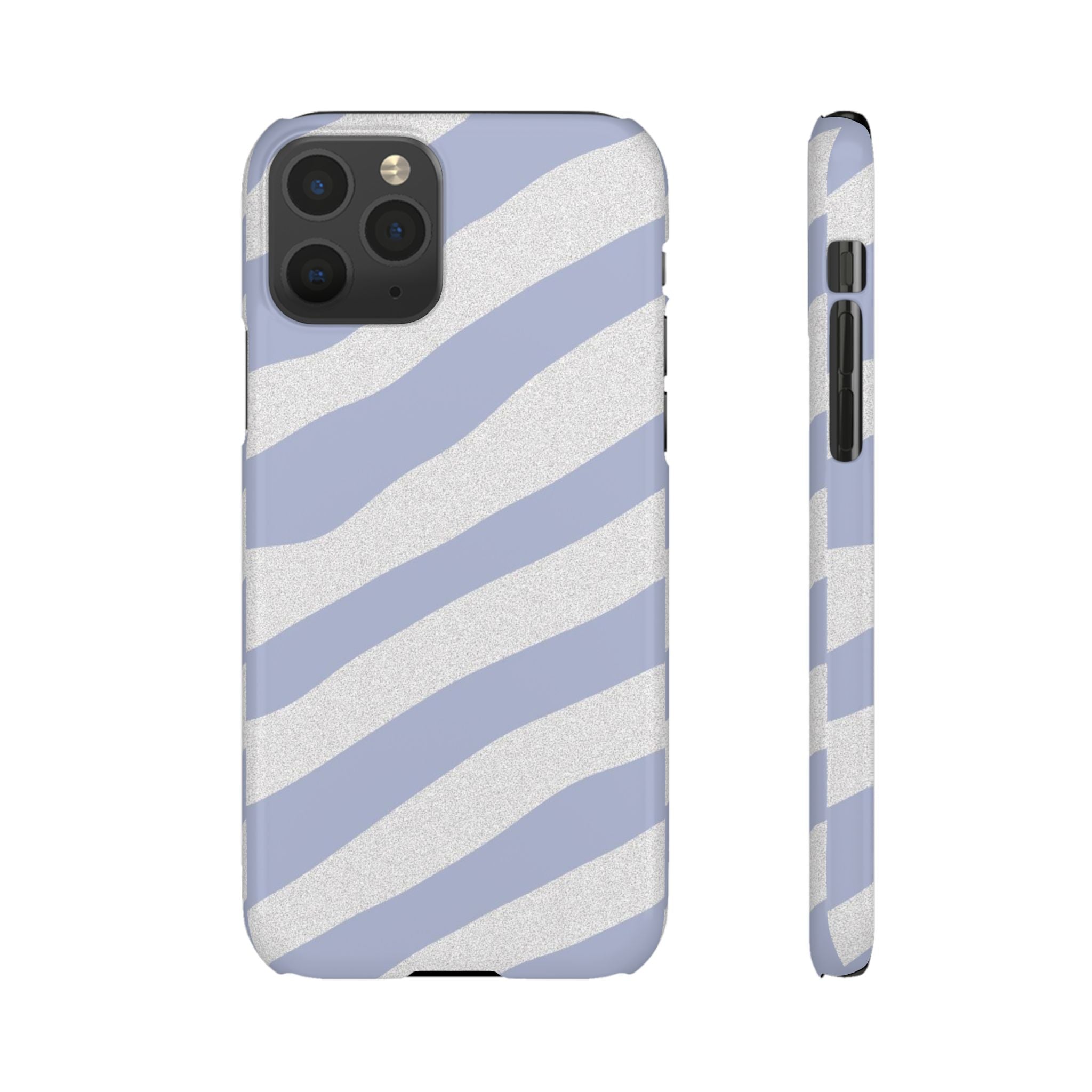 Personalized Case (Light Blue Stripes)