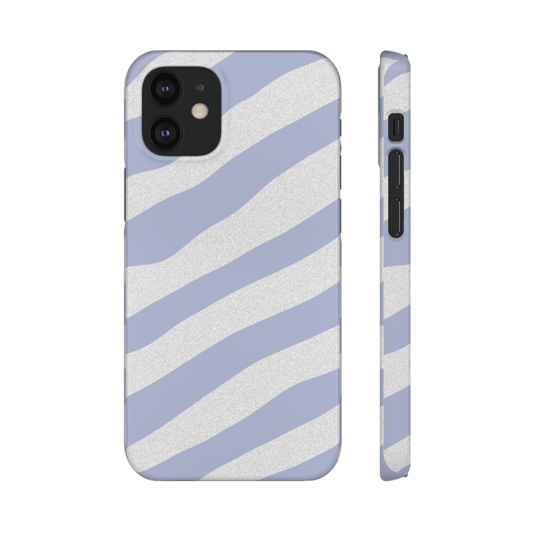 Personalized Case (Light Blue Stripes)