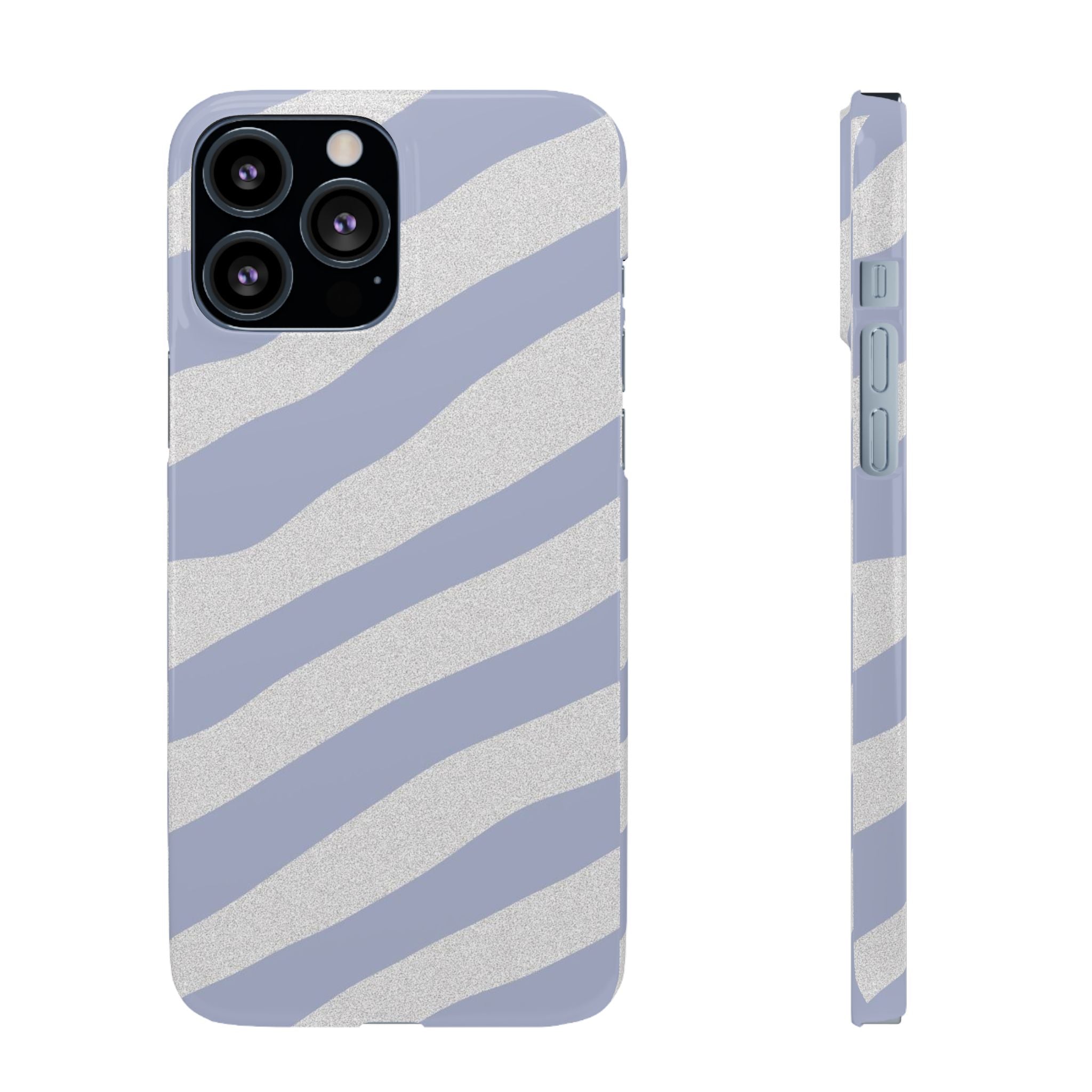 Personalized Case (Light Blue Stripes)