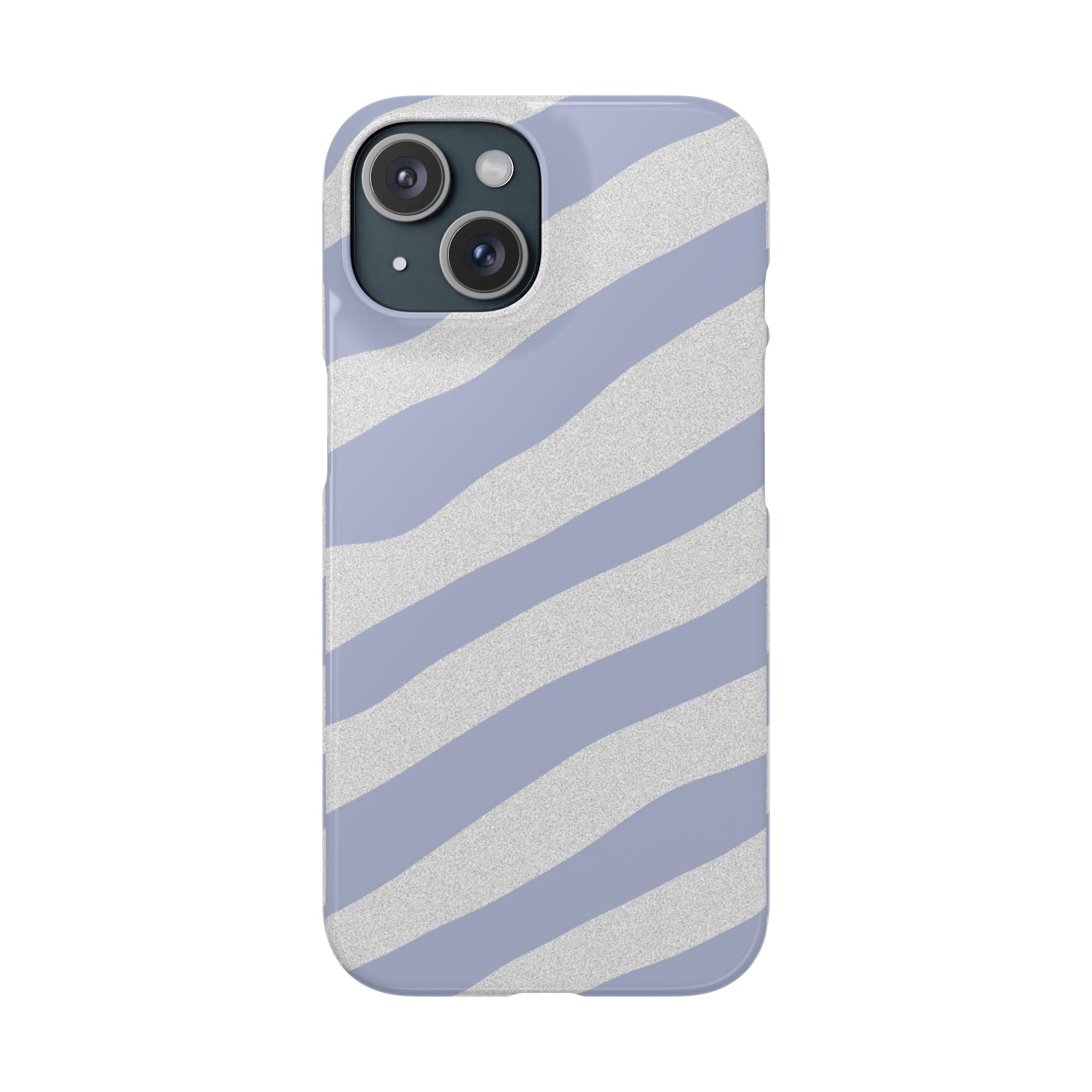 Personalized Case (Light Blue Stripes)