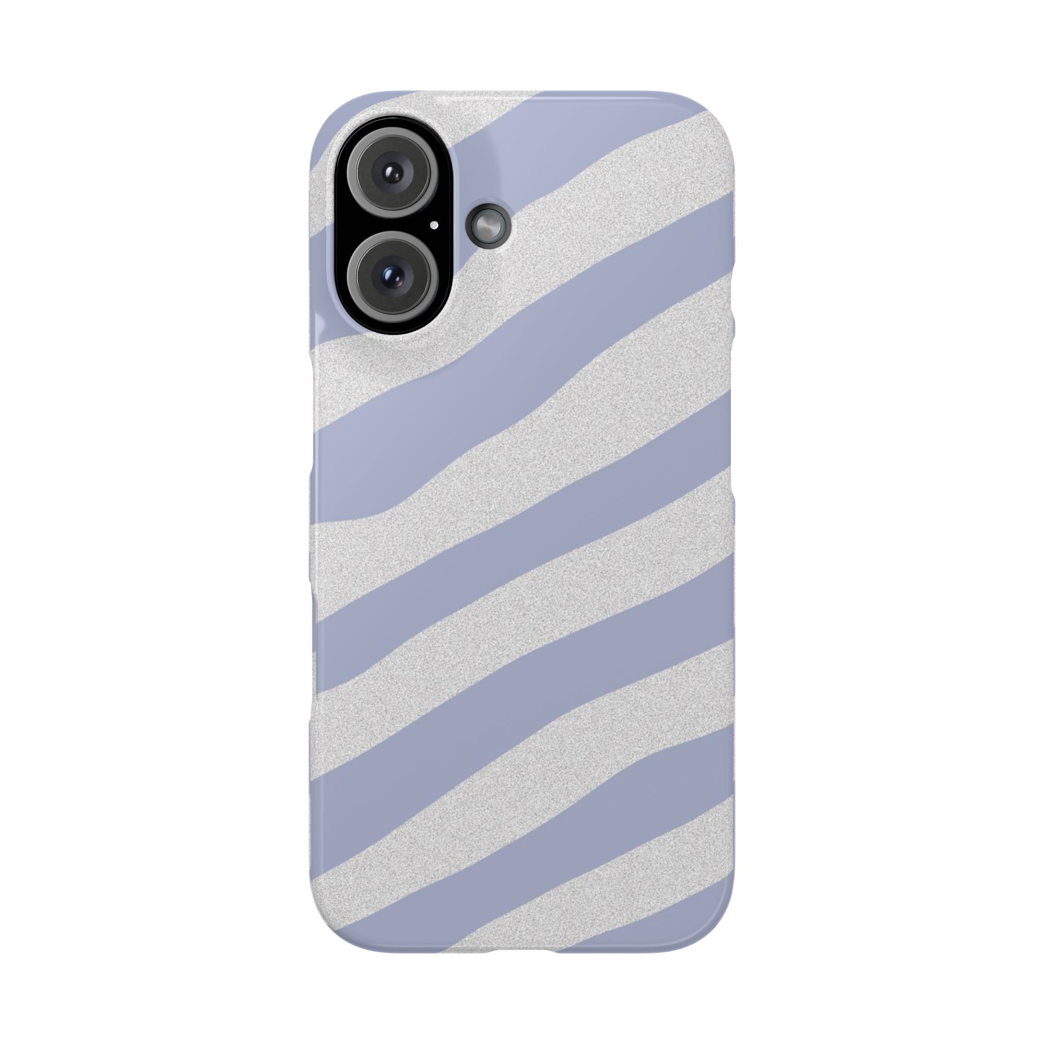 Personalized Case (Light Blue Stripes)