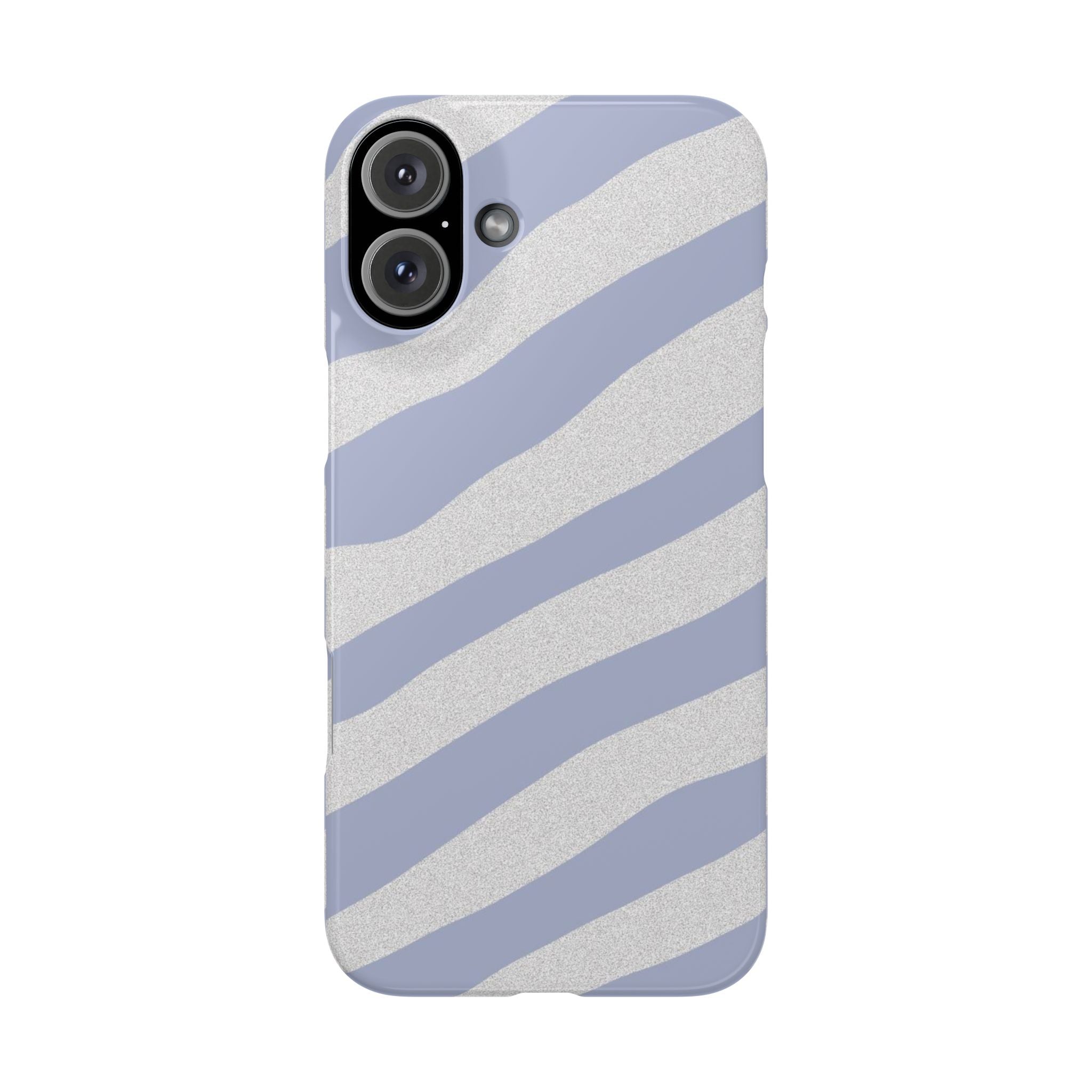 Personalized Case (Light Blue Stripes)