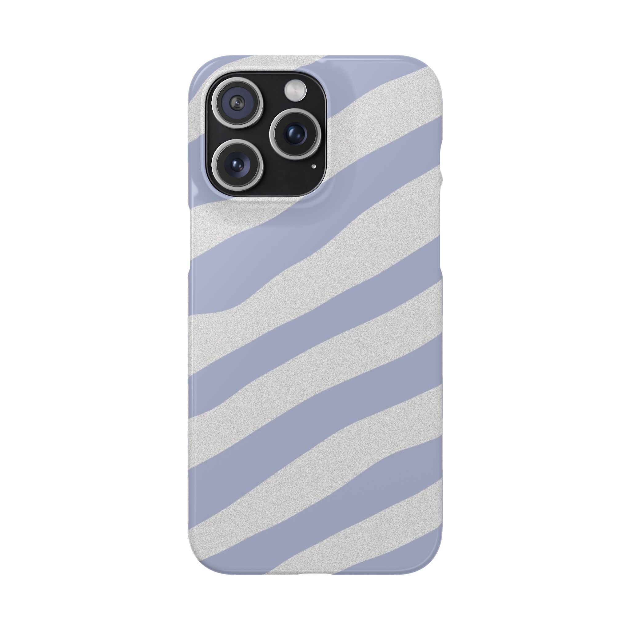 Personalized Case (Light Blue Stripes)