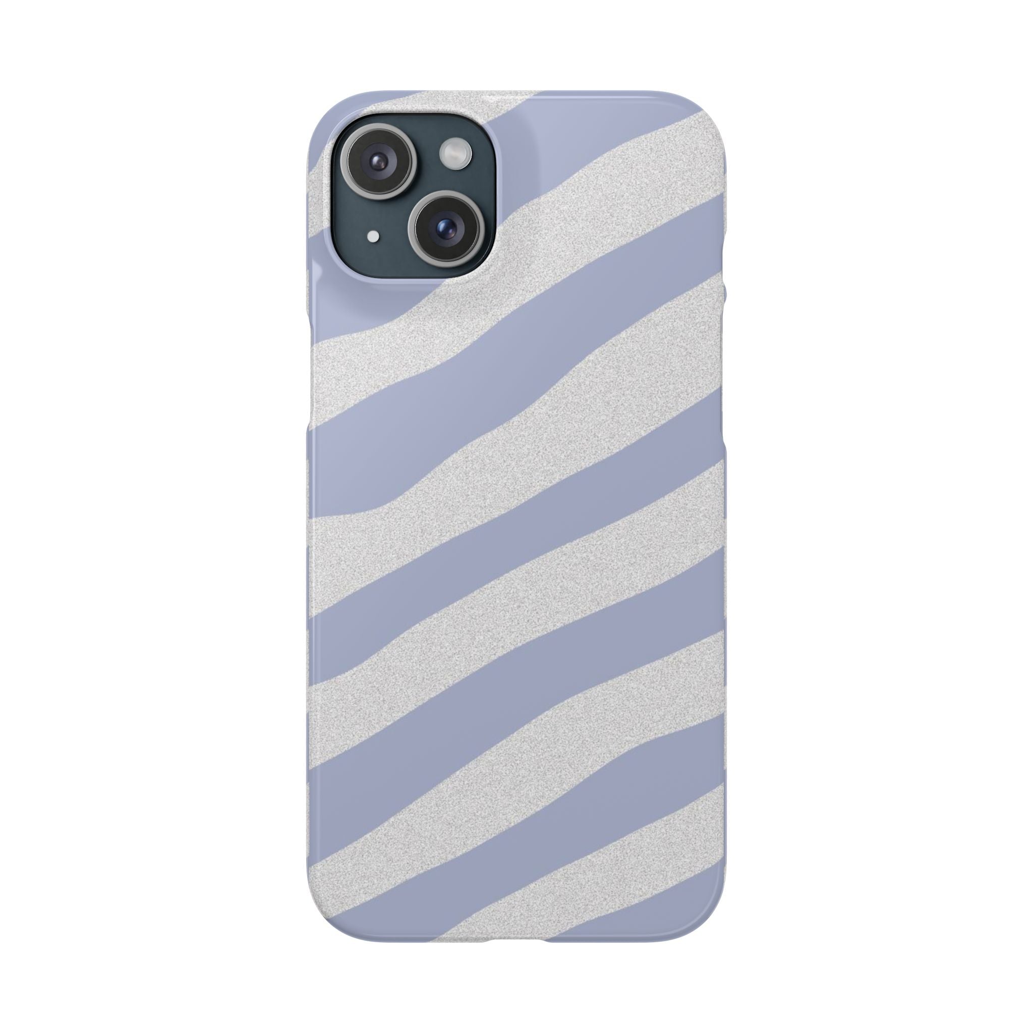 Personalized Case (Light Blue Stripes)